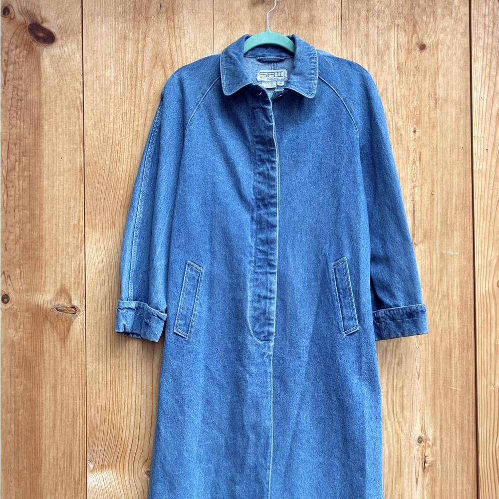 SBII Midi Denim Coat Size: Med